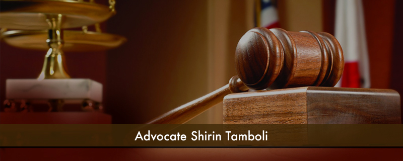 Advocate Shirin Tamboli 